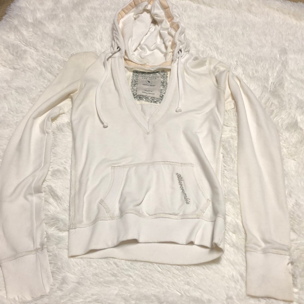 Abercrombie Hoodie V-Neck Sweatshirt